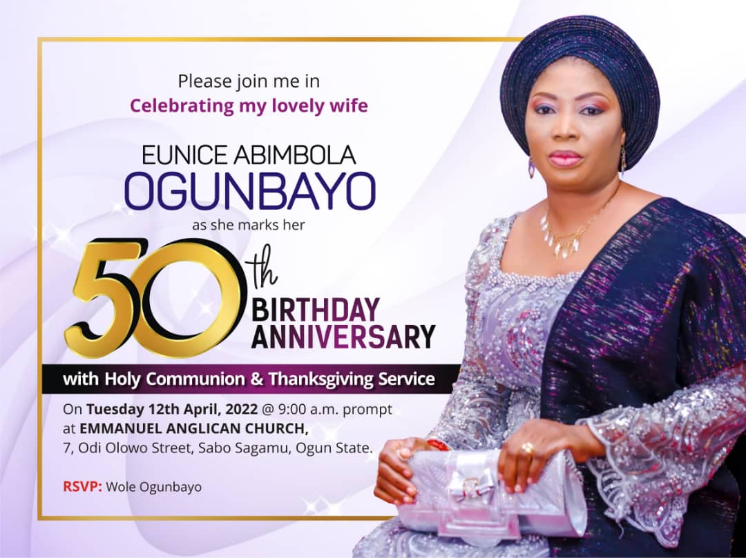 Family & Friends Storm Sagamu To Celebrate With Mrs Eunice Abimbola ...